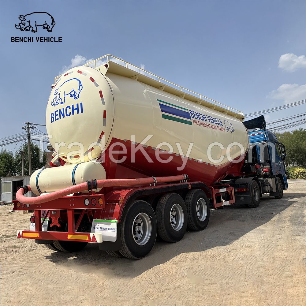 3 Axle Bulk Cement Tanker Trailer