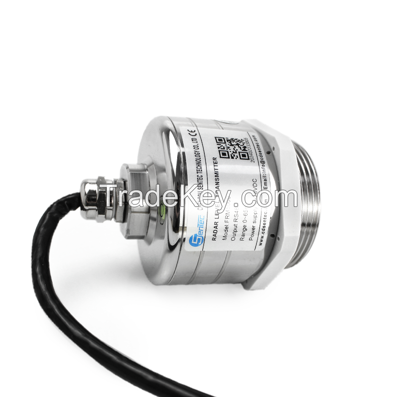 Stainless Steel 80ghz radar Level Transmitter Level Measuring Non Contact radar Water Level Sensor Meter