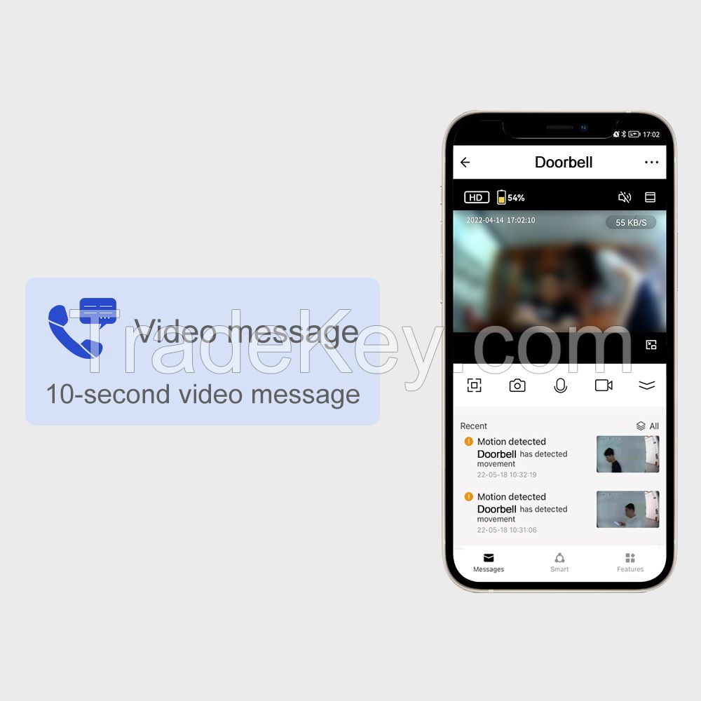 Tuya Smart Video Message Doorbell