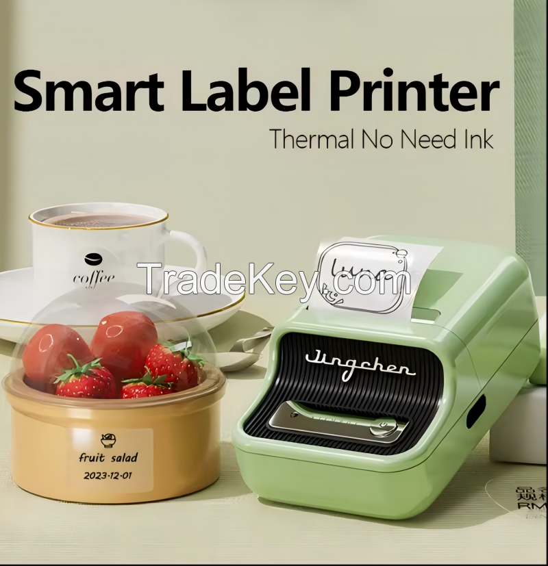 Niimbot B21 B1 Thermal Label Sticker Printer Multifunctional Adhesive Self-adhesive Labeller Wireless Machine Paper 5 Roll Set