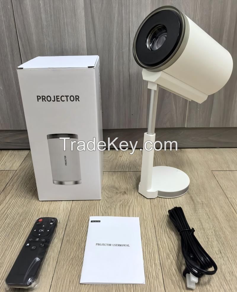 TS3 Mini Projector 4K Android 11 Smart 5G BT Wi-Fi Portatil Screen WiFi Projector with 360 Rotating Gimbal