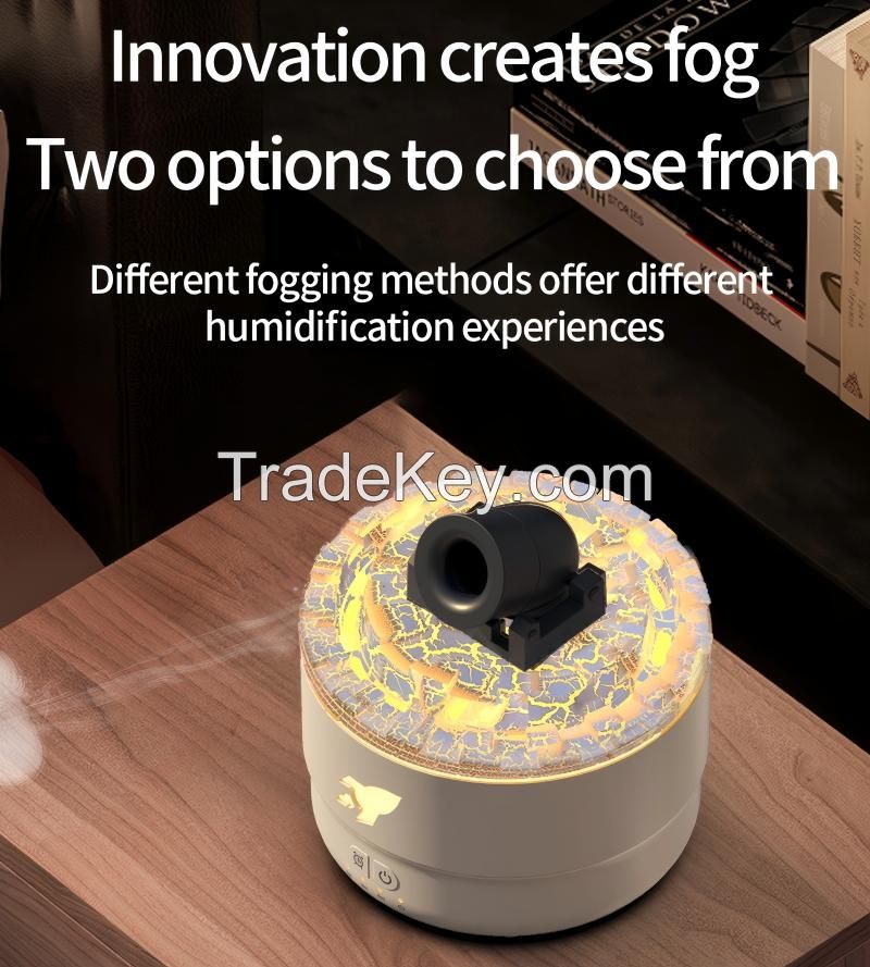 Cannon Aromatherapy Diffuser Jellyfish Spray Air Humidifier 7Colour Gradient Night Light Ultrasound Essential Oil Arome Diffuser