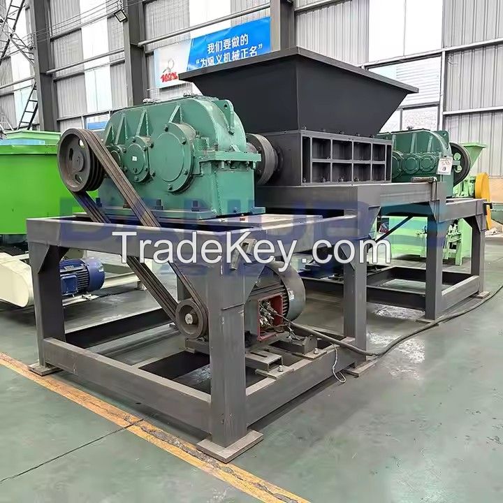 Bulky Garbage Shredding and Packaging Production Line Light Material Shredder Machine Combustible Material Shredder Machine