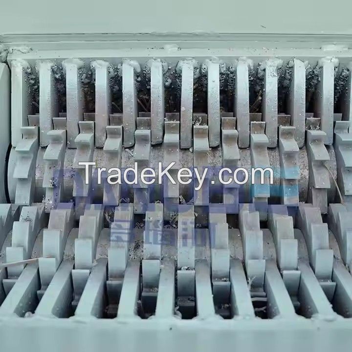 Bulky Garbage Shredding and Packaging Production Line Light Material Shredder Machine Combustible Material Shredder Machine