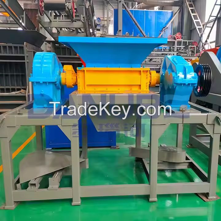 Bulky Garbage Shredding and Packaging Production Line Light Material Shredder Machine Combustible Material Shredder Machine