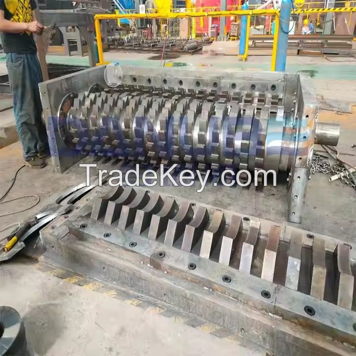 Bulky Garbage Shredding and Packaging Production Line Light Material Shredder Machine Combustible Material Shredder Machine