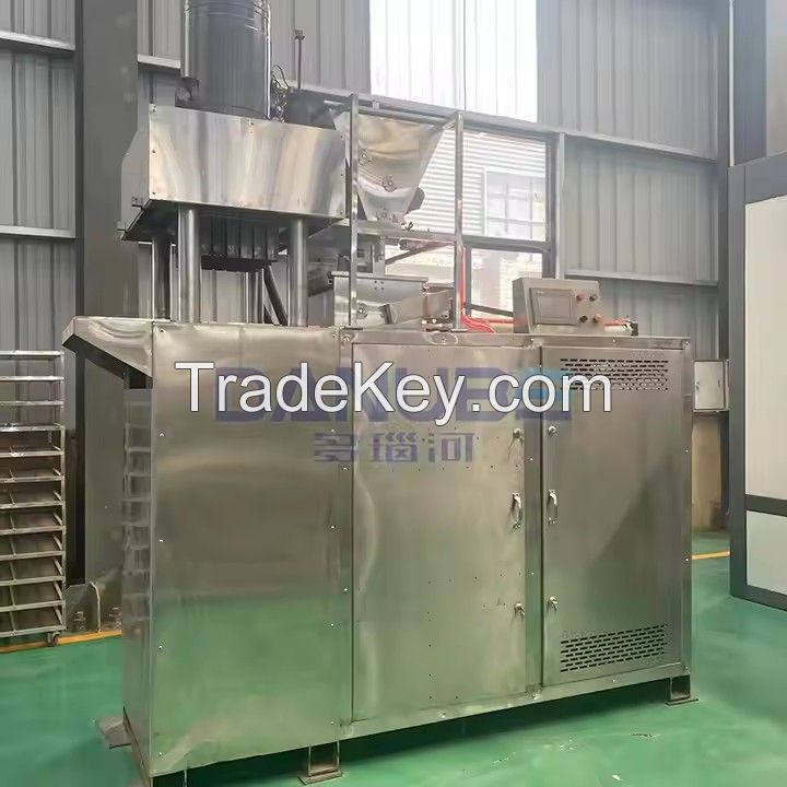 High Efficiency Hydraulic Charcoal Briquette Making Machine Charbon Compresse Equipment