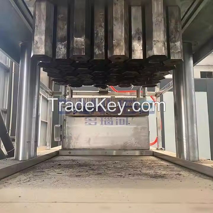 High Efficiency Hydraulic Charcoal Briquette Making Machine Charbon Compresse Equipment