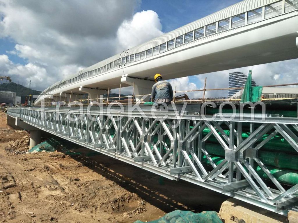 Wholesale China Factory Design Bailey Bridge CB200 Triple- lane Bailey Bridges With Best Quality