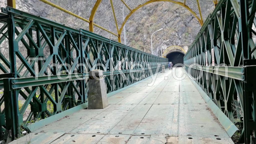Wholesale China Factory Design Bailey Bridge CB200 Triple- lane Bailey Bridges With Best Quality