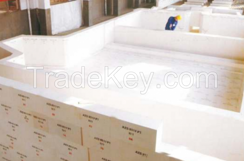 AZS33#, AZS36#, AZS41#, Monolithic Refractories