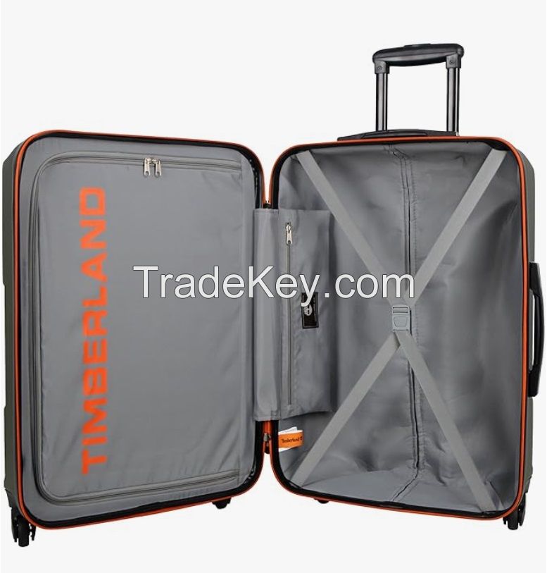 Timberland 3 piece hardside spinner luggage set.