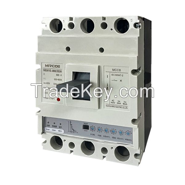 MEM1E 1250A Electronic Molded Case Circuit Breaker 400V - Smart MCCB with Communication & Four Remote Control - IEC Standard