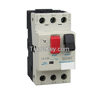 MGV2 Motor Protection Circuit Breaker 0.1-80A, 690V AC Ã¢ï¿½ï¿½ Overload/Short Circuit/Phase Failure Protection for 3-Phase Motors