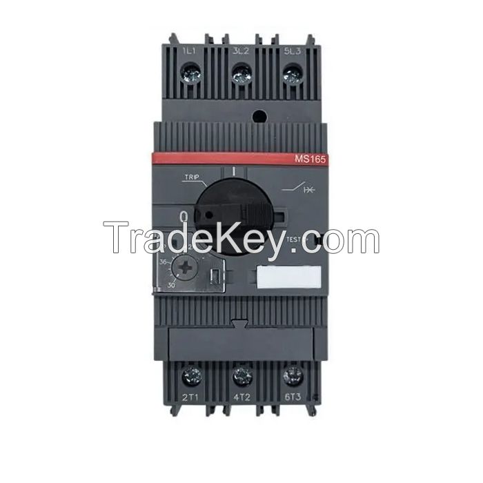 MMS116 Motor Protection Circuit Breaker 0.1A-100A - Overload/Short-Circuit/Phase Failure Protection - for Industrial Machinery, Conveyors, HVAC