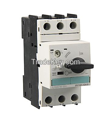 M3RV Motor Protection Circuit Breaker 0.11-25A 660V AC - Overload/Short Circuit/Phase Loss Protection for 3-Phase Motors