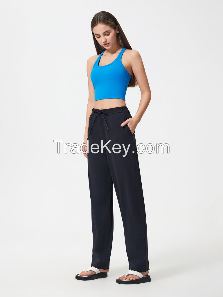 Women's Casual Yoga Pants - Loose Fit Breathable Lounge Pants