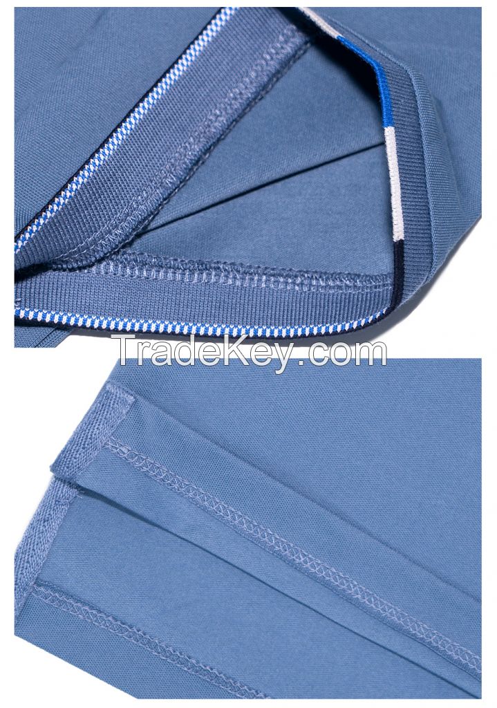Men's Cotton Polyester Spandex Polo Shirt Ã¢ï¿½ï¿½ Stretchable & Comfortable Fit