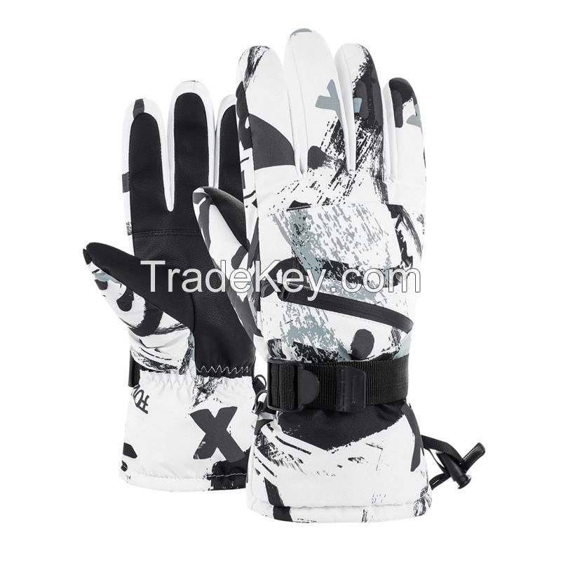 Winter Ski Gloves - Waterproof, Touchscreen & Warm for Men & Women