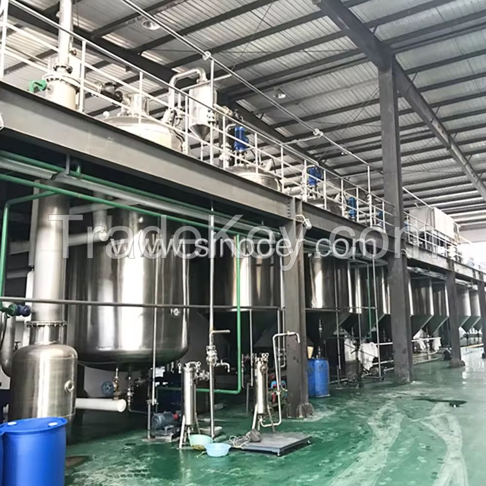 Edible Oil Refinery Plant Vegetable Oil Refinery Machine