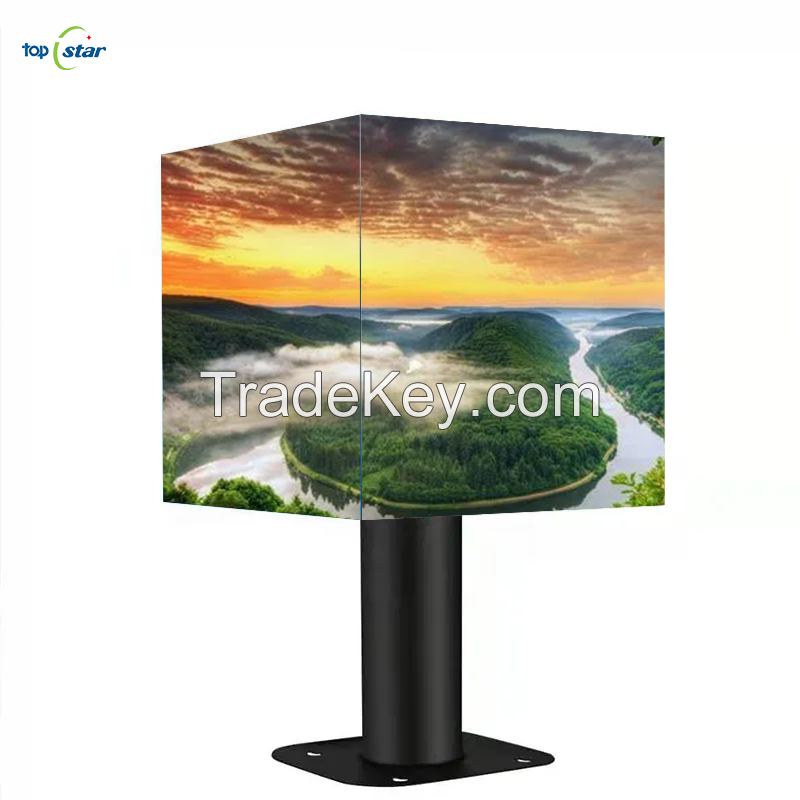 LED cube display outdoor LED display waterproof advertising screen magic cube screen best quality