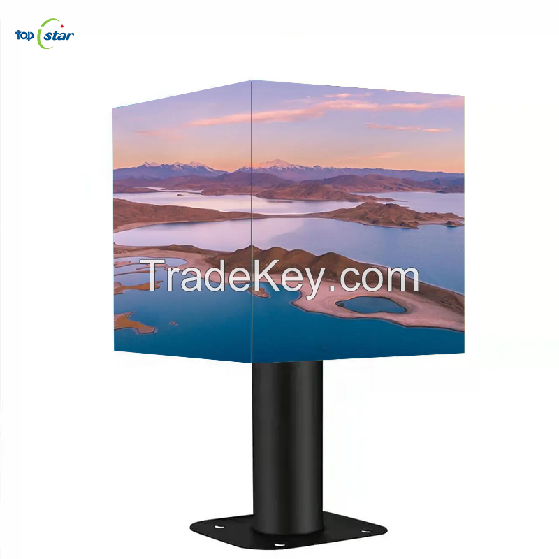 LED cube display outdoor LED display waterproof advertising screen magic cube screen best quality