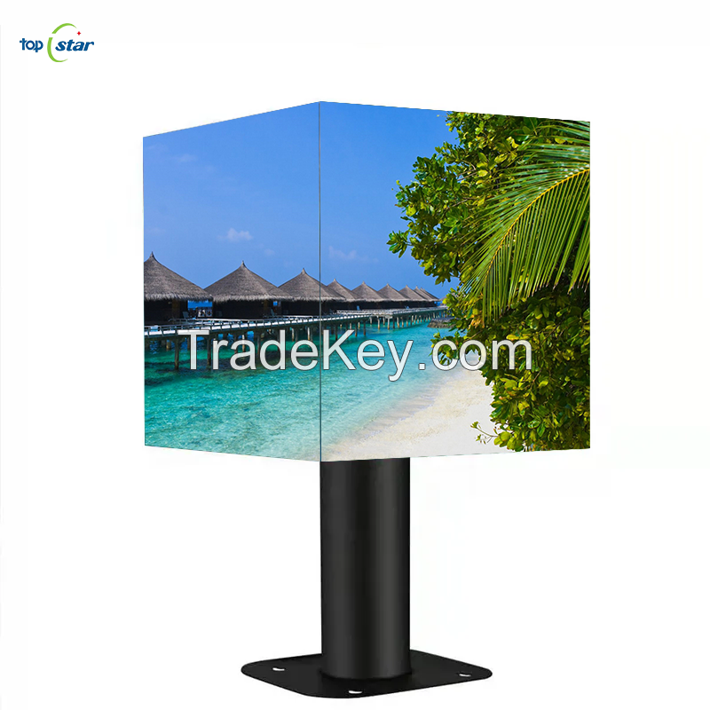 LED cube display outdoor LED display waterproof advertising screen magic cube screen best quality