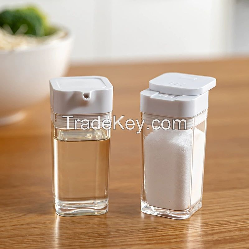Glass seasoning bottles
