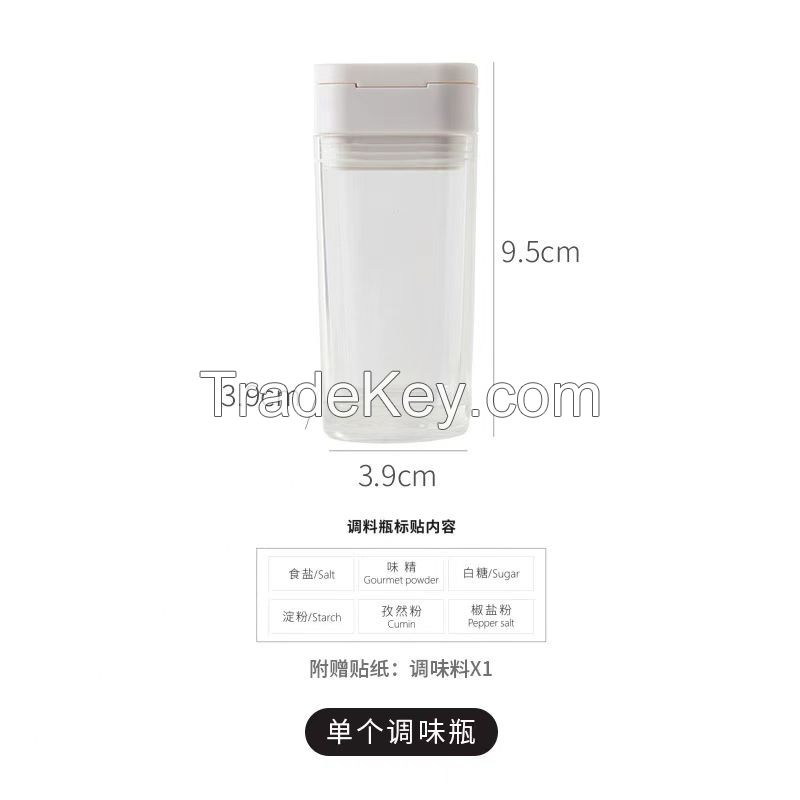 Glass seasoning bottles
