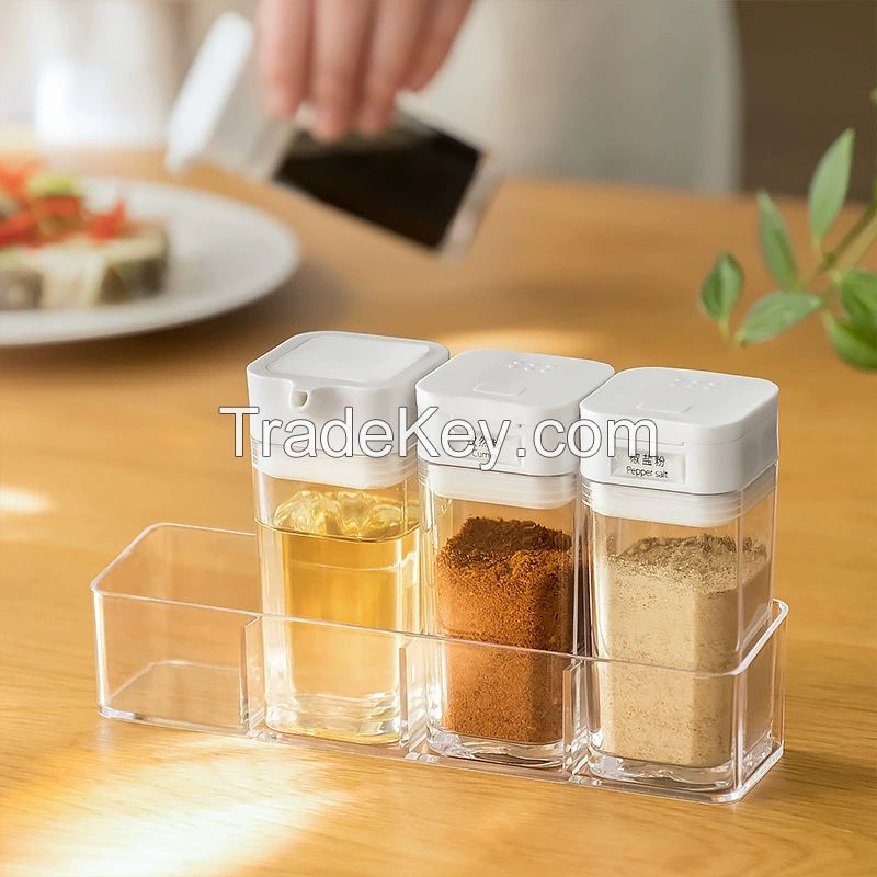 Glass seasoning bottles