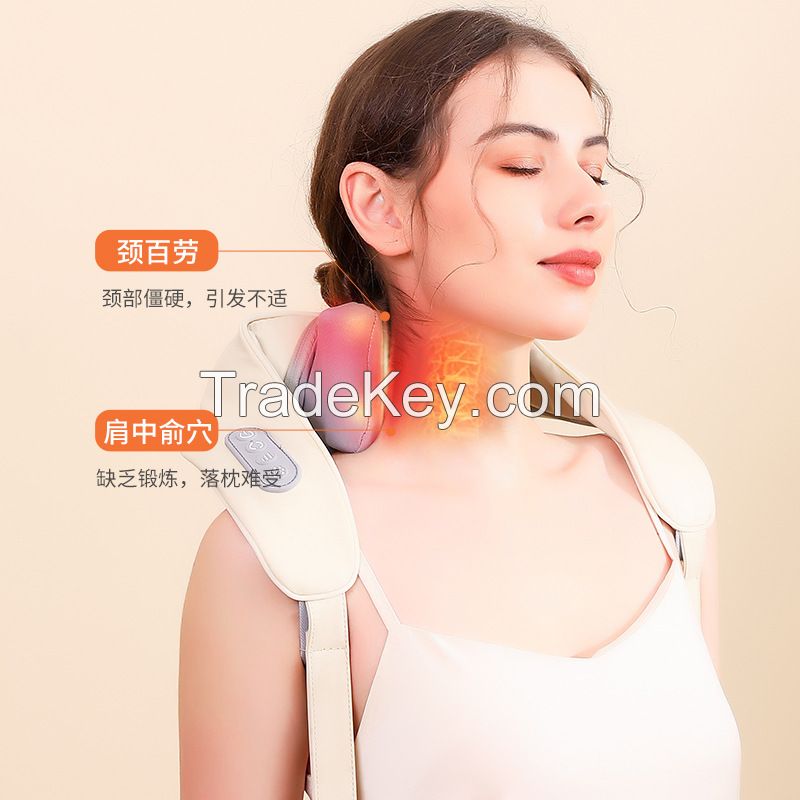 Portable Neck Shoulder Massager with Heating Function