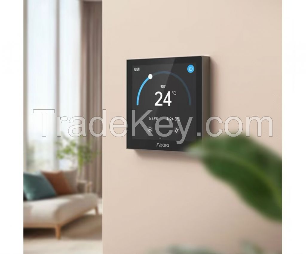 Smart Home Control Panel with Integrated Functionality - Sleek and Compact Edition