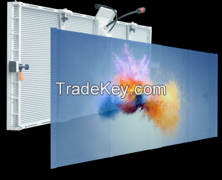 indoor and outdoor transparent led display panels P3.9-7.8/p10-10