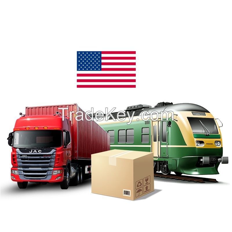 China Freight Forwarder Shipping UPS DHL FEDEX Freight Land Transport From China to USA Shipping Agent Shipping Services