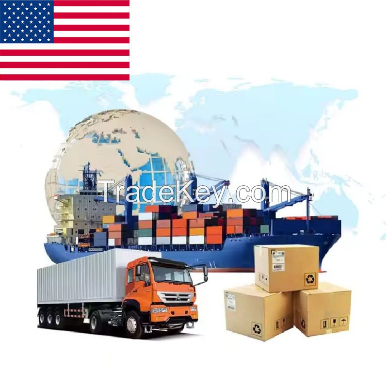 Fast Freight Forwarder China to USA DHL UPS DAP Land Transportation Logistics Service LCL air Professional and Freight Forwarder