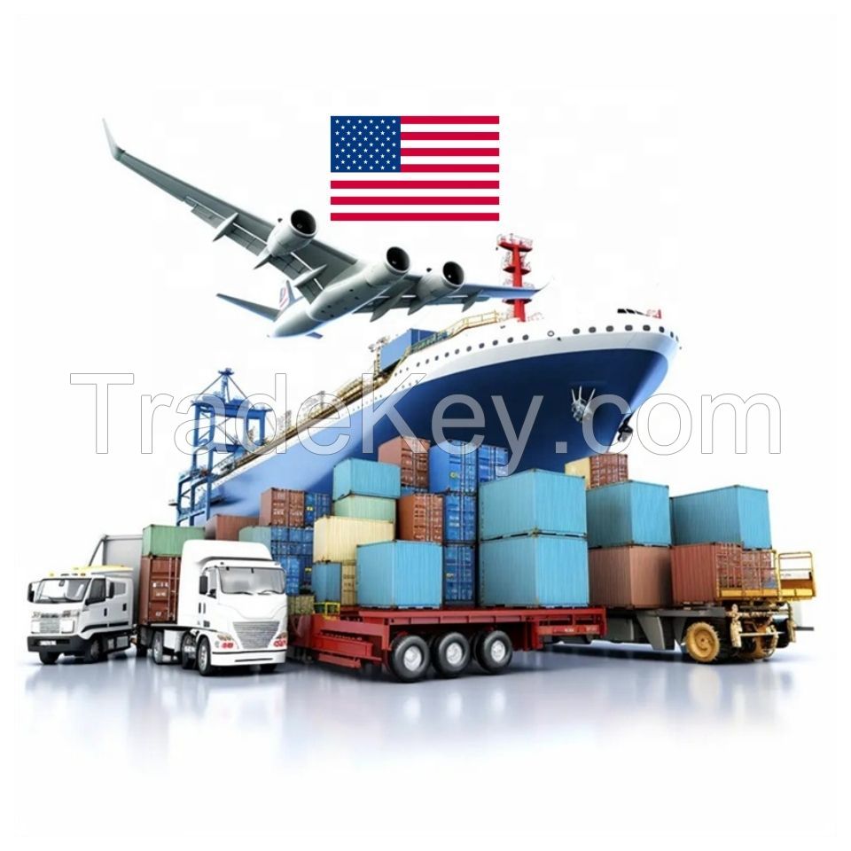 China Freight Forwarder Shipping UPS DHL FEDEX Freight Land Transport From China to USA Shipping Agent Shipping Services
