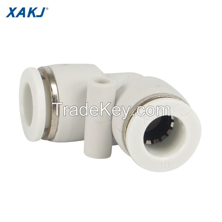 Elbow PV series, one-touch tube fittings, push-in fittings, plastic pneumatic fittings, pneumatic connectors