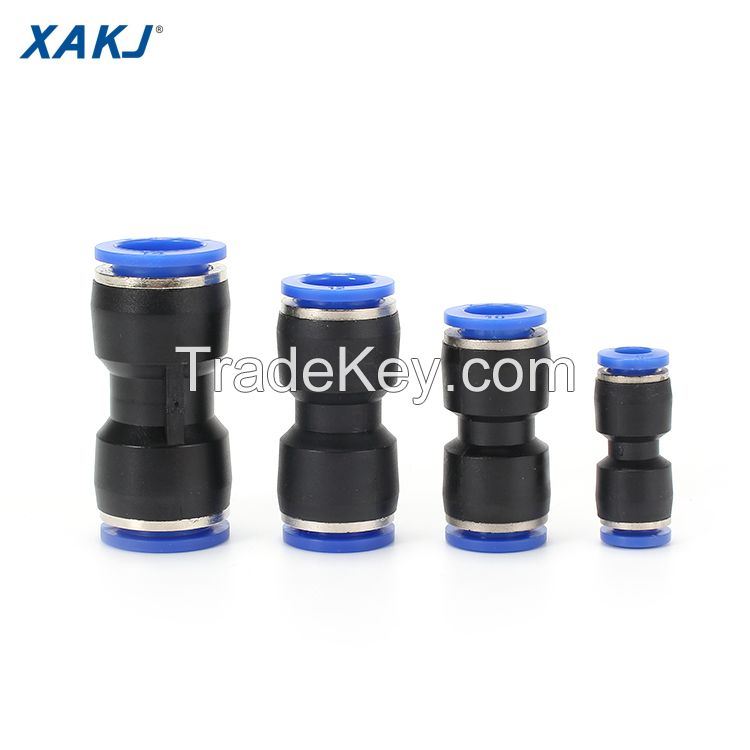 Straight uion, PU series, one-touch tube fittings, push-in fittings, pneumatic fittings, pneumatic connectors