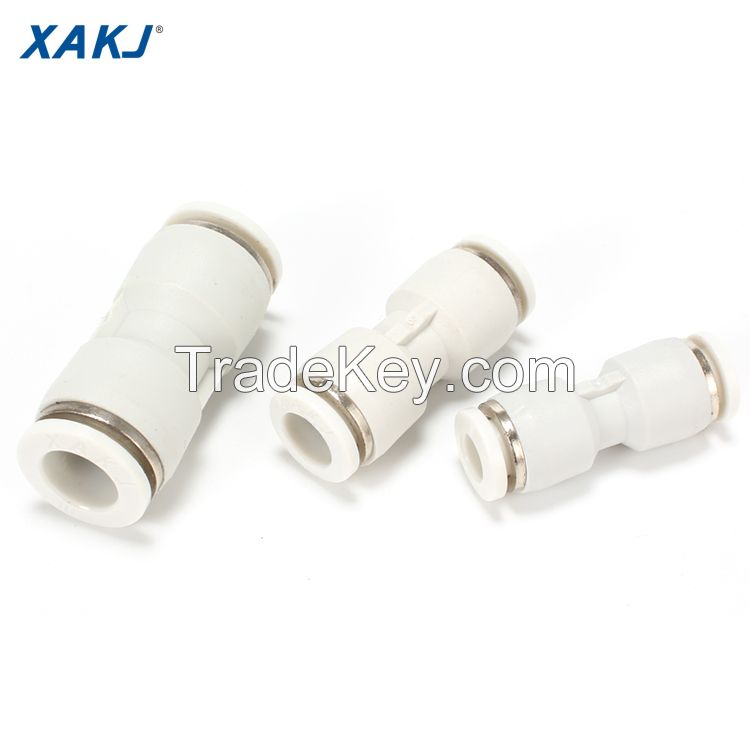 Straight uion, PU series, one-touch tube fittings, push-in fittings, pneumatic fittings, pneumatic connectors