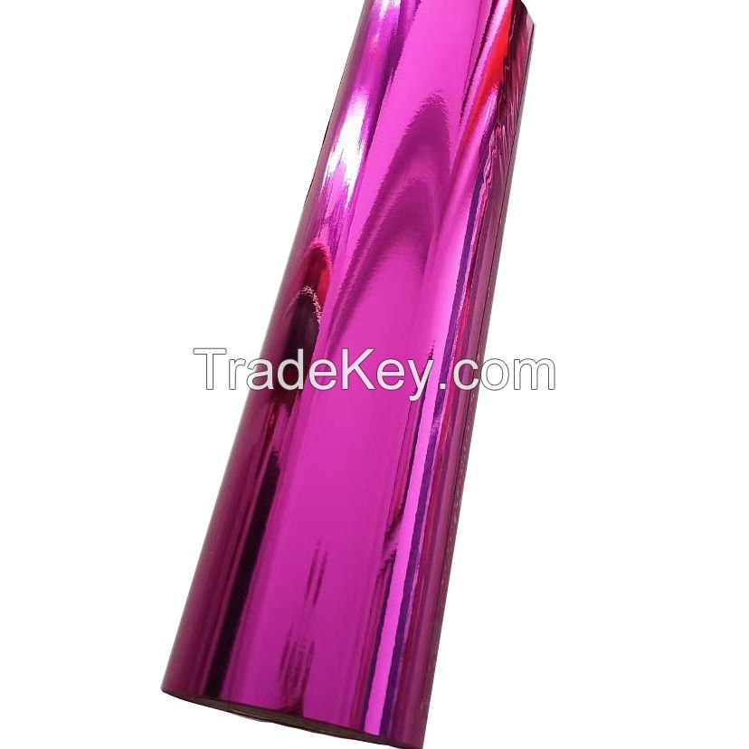 Fashion Wholesale Red Lavender Color Paper Plastic Hot Stamping Foil