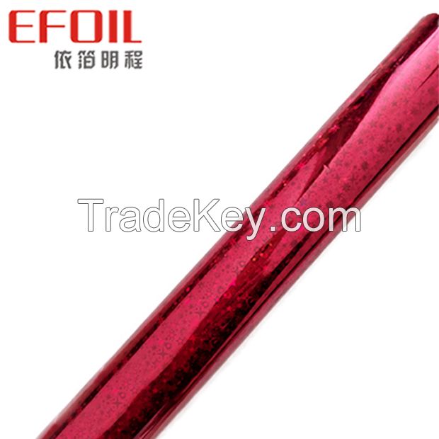 Popular Colors Wholesale Seamless Holographic Laser Stars Hot Stamping Foil
