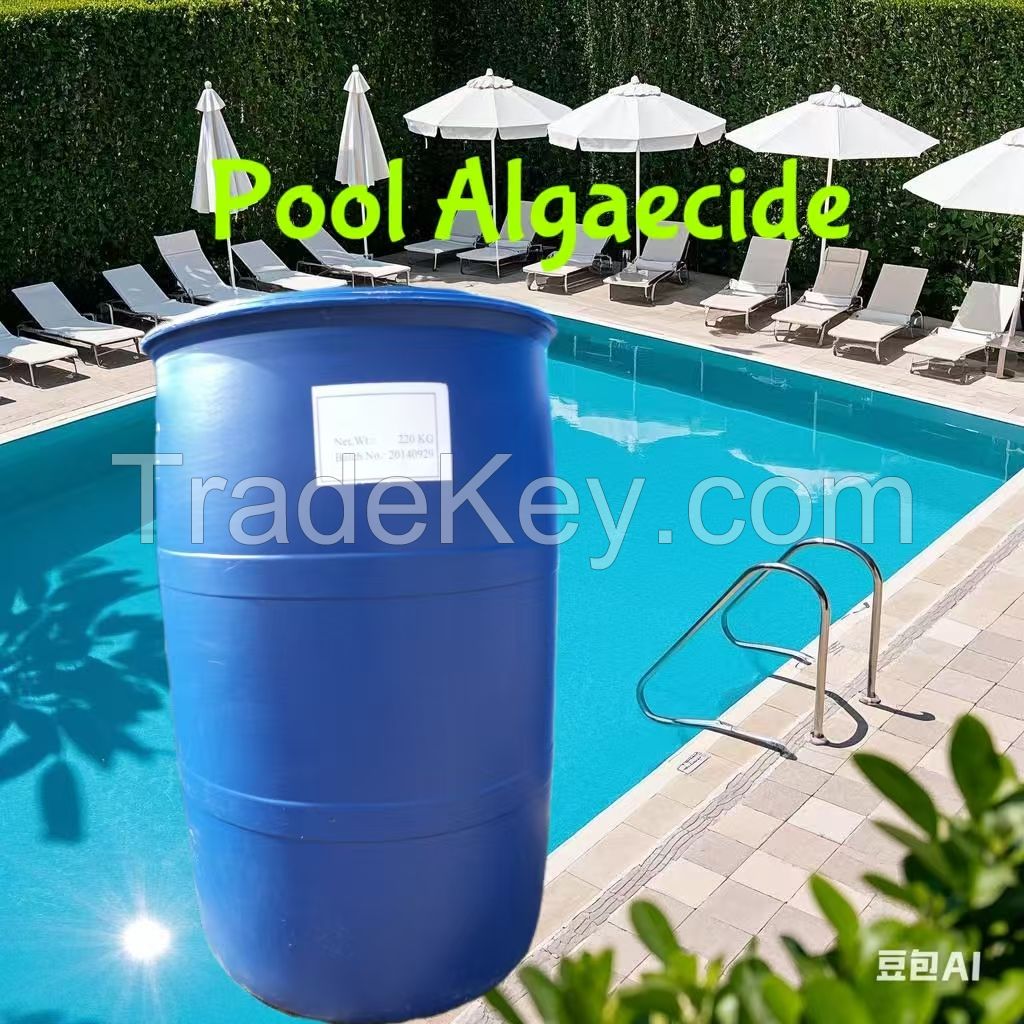 CAS 25988-97-0 Algaecide for Swimming Pool Polyquaternium Algae Congtrol Chemicals