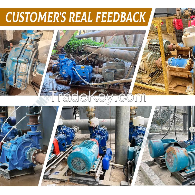 High Head Mud Transfer River Dredging Sand Mining Dredge Slurry Pump for Sand