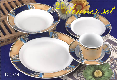 Round Dinner Set