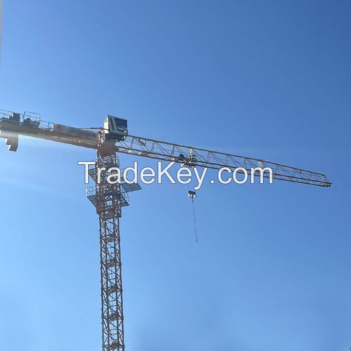 High Quality Second-Hand Qtz80 Self-Elevating Tower Crane China's Big Brand Core Motor Component for Building Machinery
