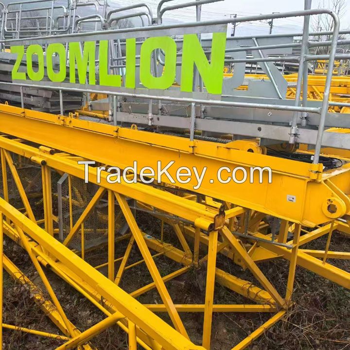 High Quality Second-Hand Qtz80 Self-Elevating Tower Crane China's Big Brand Core Motor Component for Building Machinery