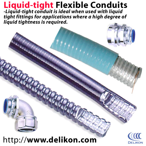 Electrical flexible conduits,fittings