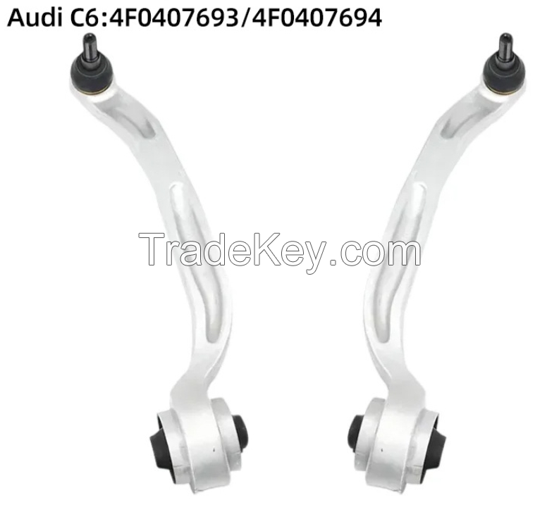 High quality Automotive Suspension System AUDIÂ A6 Allroad Avant C6Â D3 Front lower Control Arm Kit Left/ Right 4F0407693 4F0407694 4E0407509B 4E0407510B 4E0407505B 4E0407506B 4E0411317E