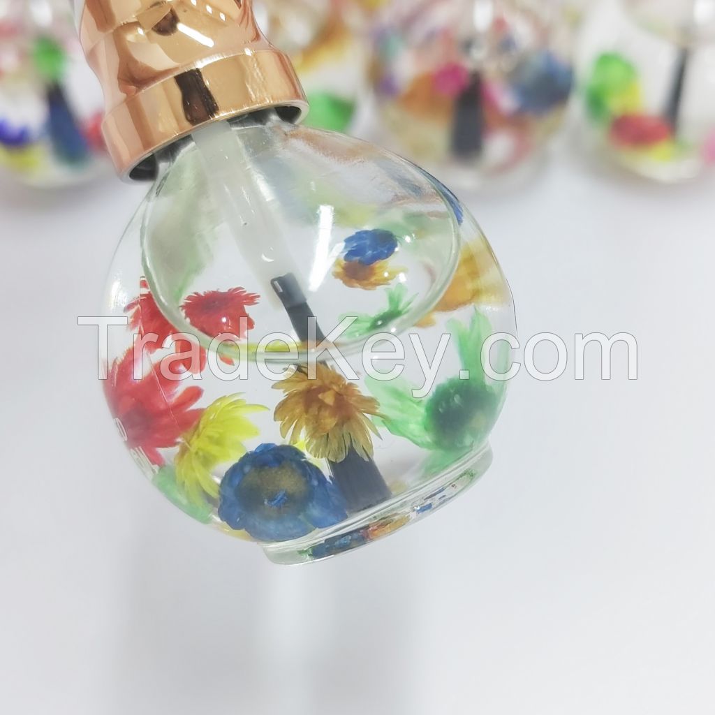 15ml Organic Natural Scented Cuticle Oil with Real Flowers