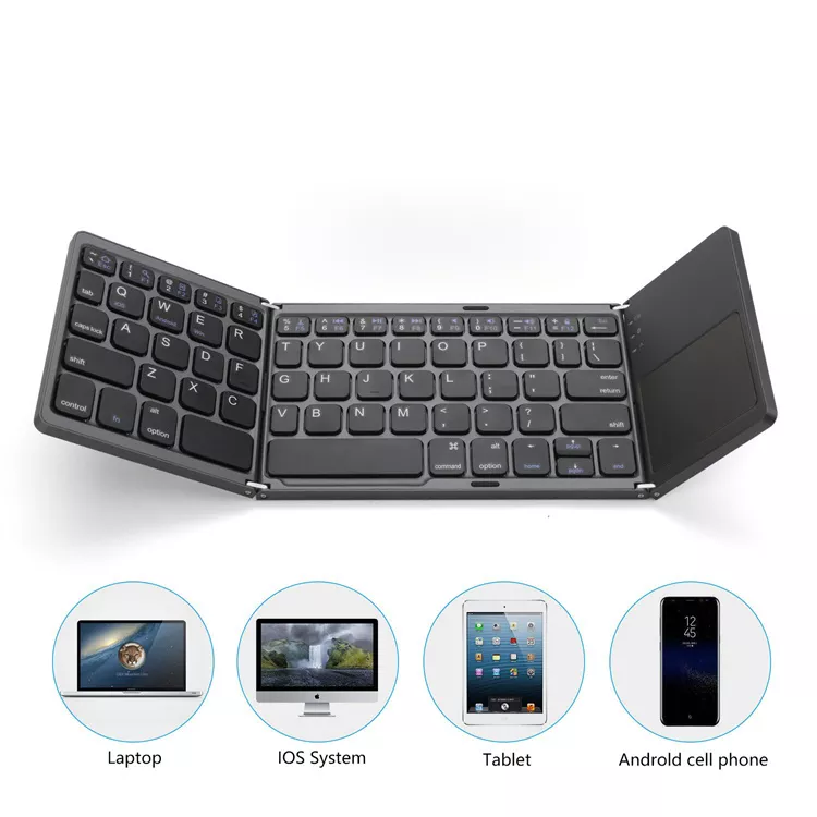 folding keyboard for portable pocket keyboard for tablet mobile laptop